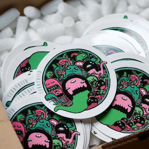 Teratoiid Stickers - MIGMOIID x3