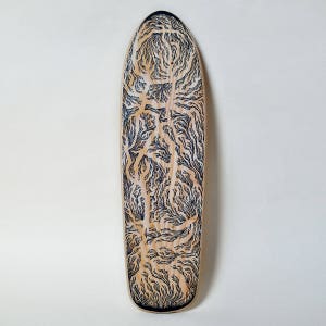 Wooden Nerves - Silkscreen printing on Cruisers
