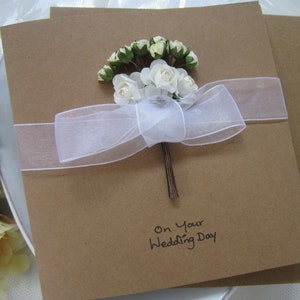 Roses, carte de mariage, carte personnalisée, ajout de noms, date, carte de luxe, jour du mariage, carte de fleurs, carte de fils, carte de fille, carte de souvenir