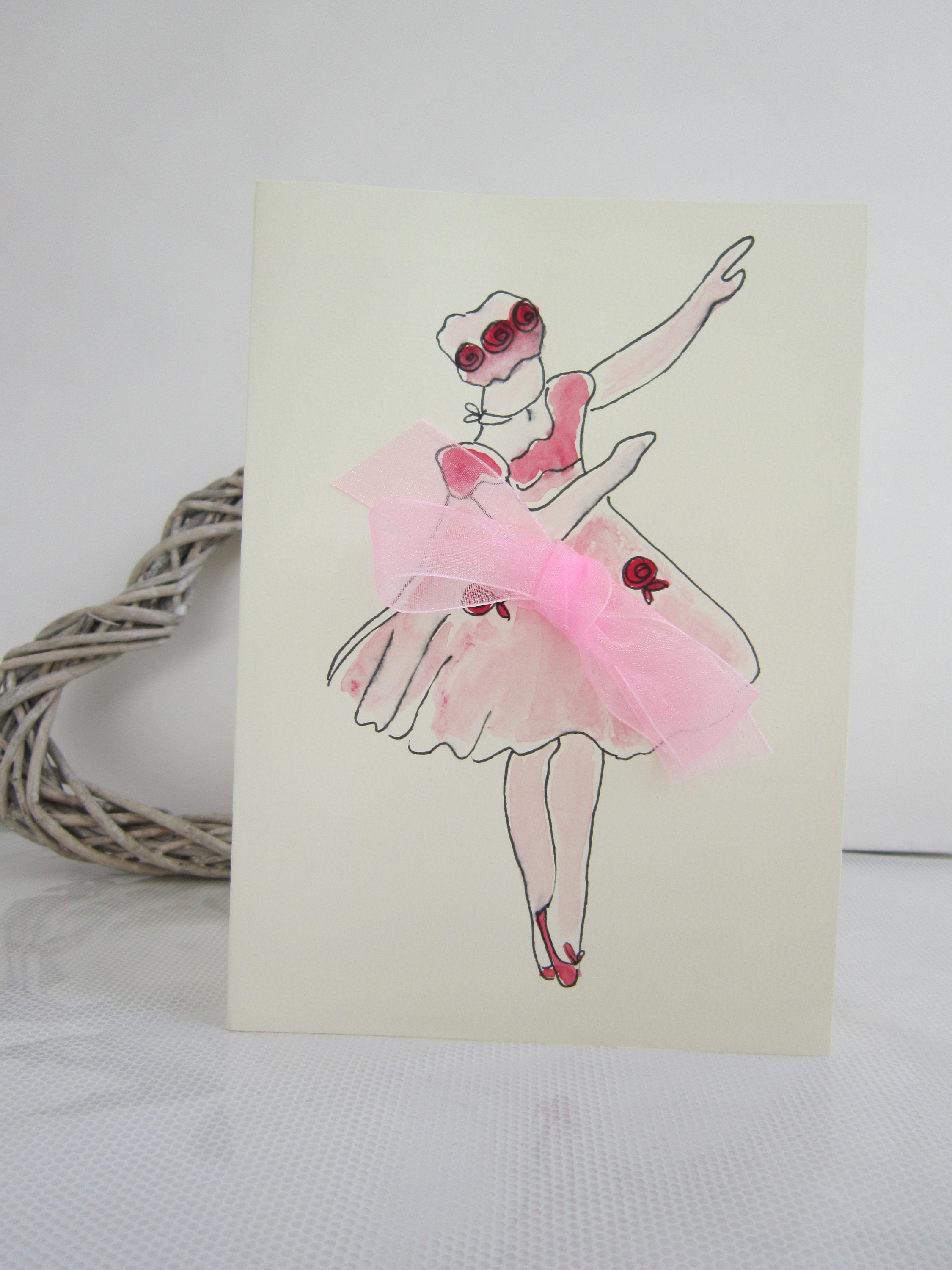 Carte De Ballet Carte De Petite Fille Carte Daquarelle Etsy Canada Carte De Ballet Carte De Petite Fille Carte Daquarelle Etsy Canada