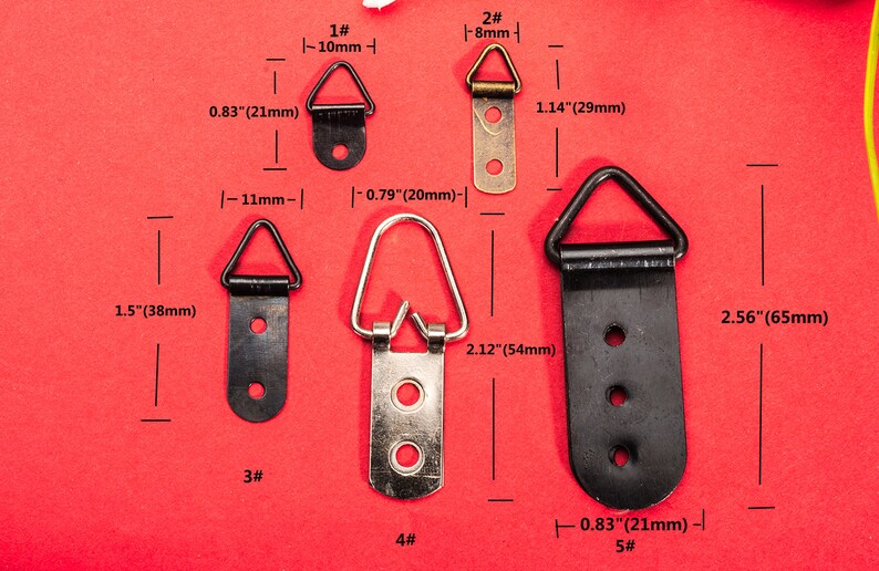 Picture Stick Hooks Iron Hangers Photo Frame Supplies Deco Etsy