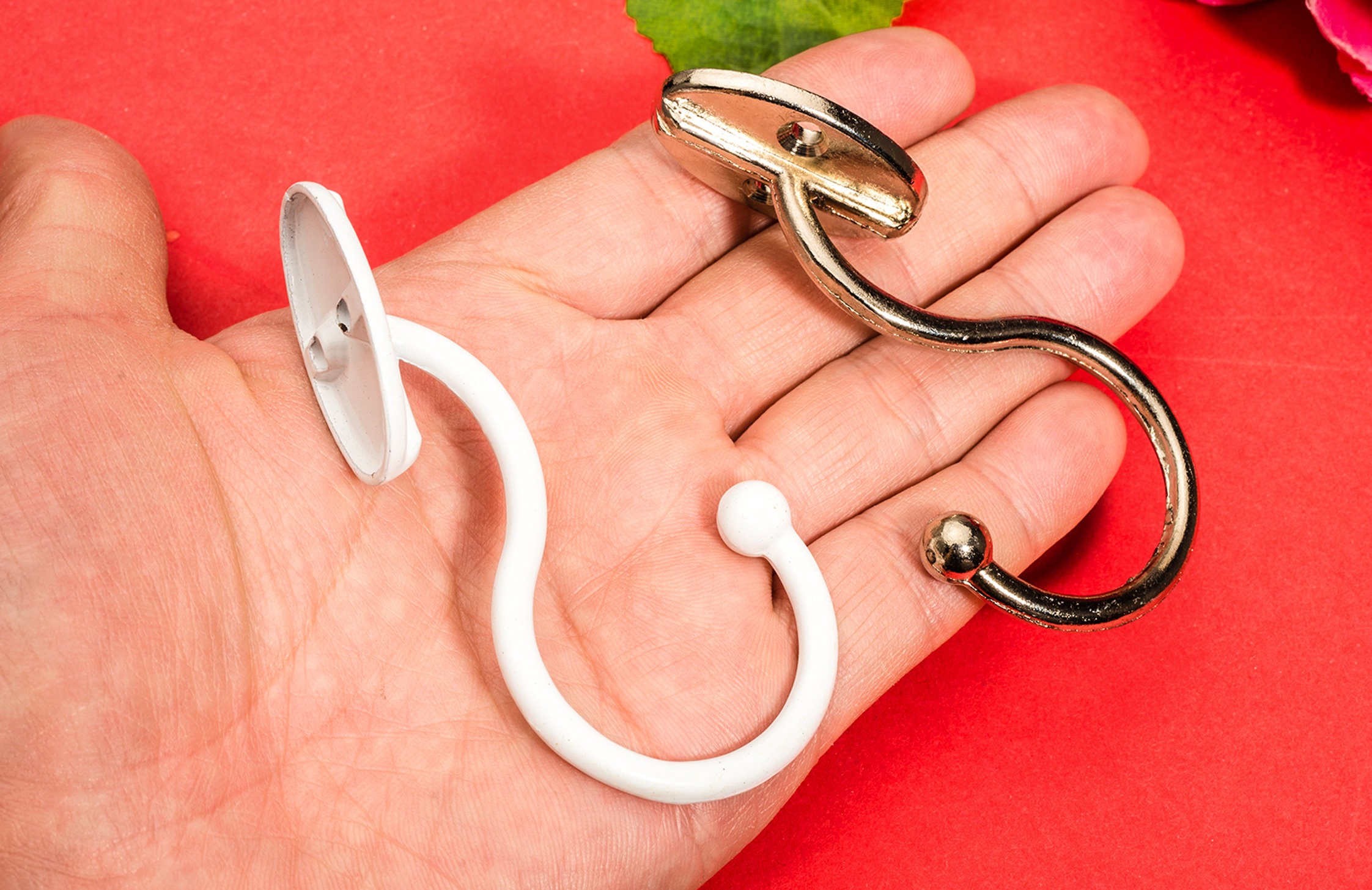 4 Antique Robe Hooks Style Coat Hat Metal Single Hook Etsy