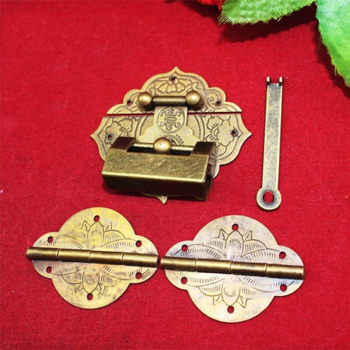 Brass Supplies A Set of Chinese Latch 2.154mm lock Etsy