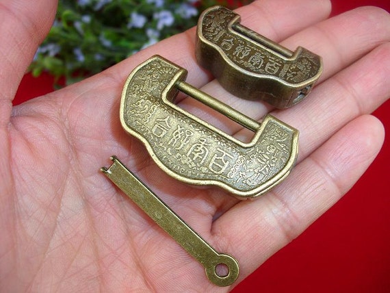 Authentic Vintage Designer Lock & Key Bracelet