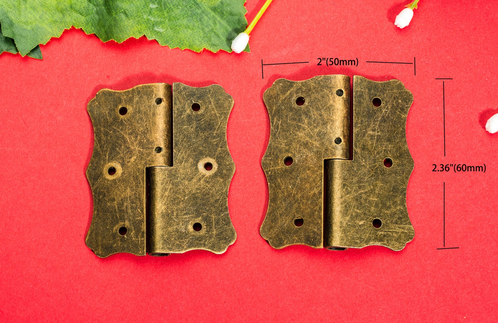 Pair of Detachable Hinges Antique Hinge Antikscharnier Iron Etsy