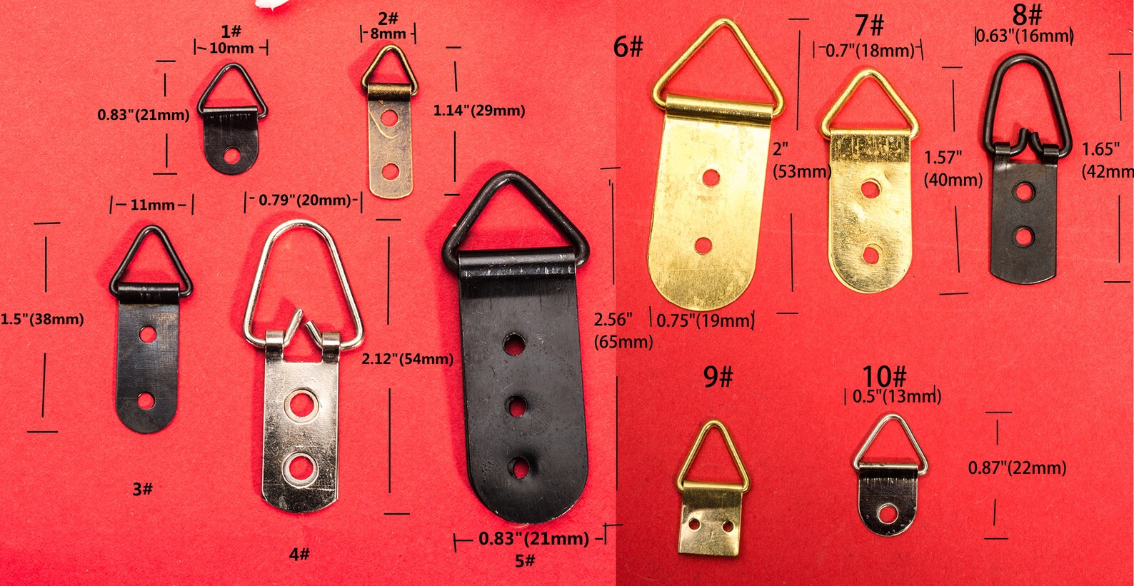 Picture Stick Hooks Iron Hangers Photo Frame Supplies Deco Etsy