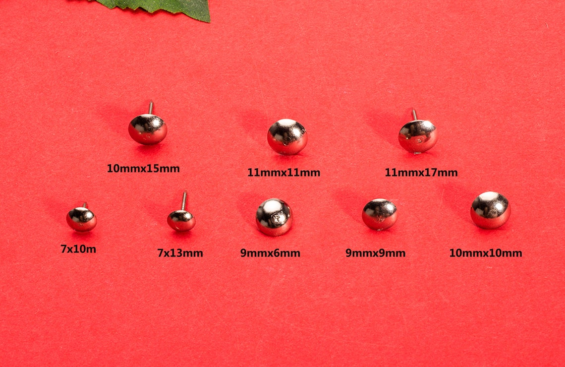 Sharp Silver Nails Safa Dome Head Finish Upholstery Iron Etsy