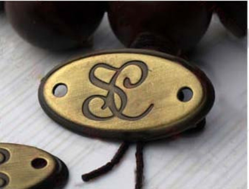 Custom Metal Furniture Tags Door Brand Stamped Personalized Etsy