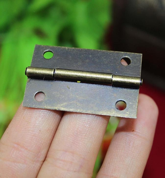 10 Vintage Iron Hinges Wooden Gift Box Cigar Box Making Hand Etsy