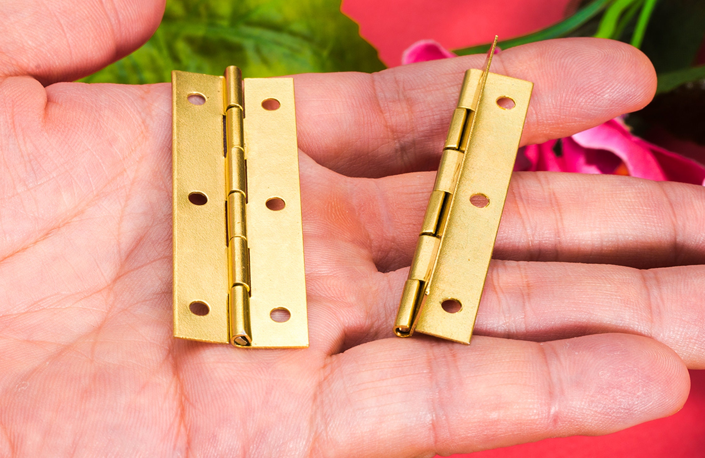 20 Long Hinges Bronze Gold Right Angle Iron Flat Degree Etsy Australia