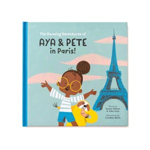 Buch Aya & Pete in Paris individuelles Kindergeschenk Aya & Pete in Paris!