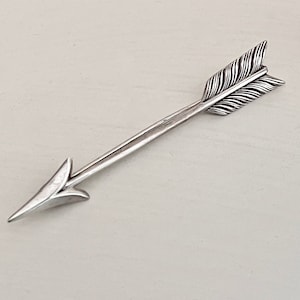 Sterling ARROW Pin/wRe Sterling Silver ARROW Pin/WE Richards Sterling Silver Arrow Pin/Sterling Silver Art Deco Arrow Pin/wRe Silver Arrow