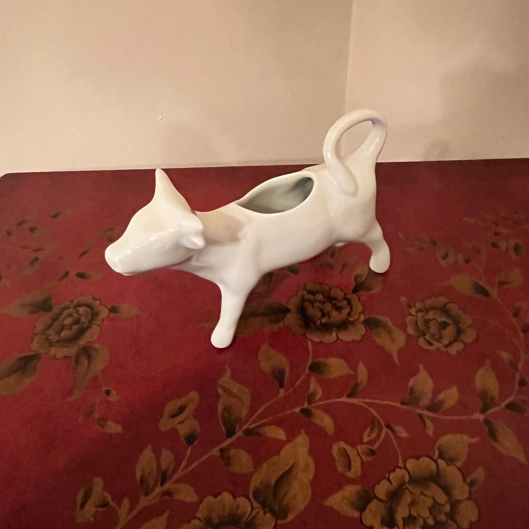 COW Creamer Pitcher/apilco Cow Creamer Pitcher/apilco White Porcelaine