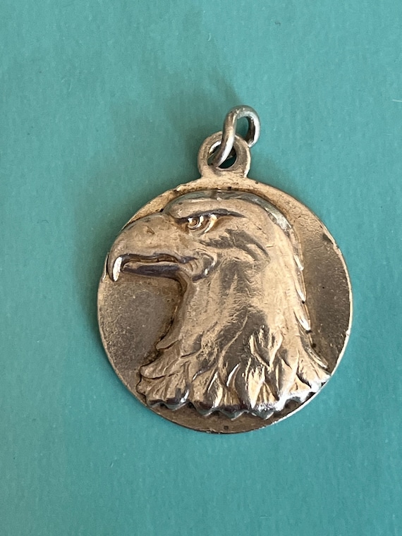 Tiffany & Co Sterling Silver Bald Eagle Pendant/Ti