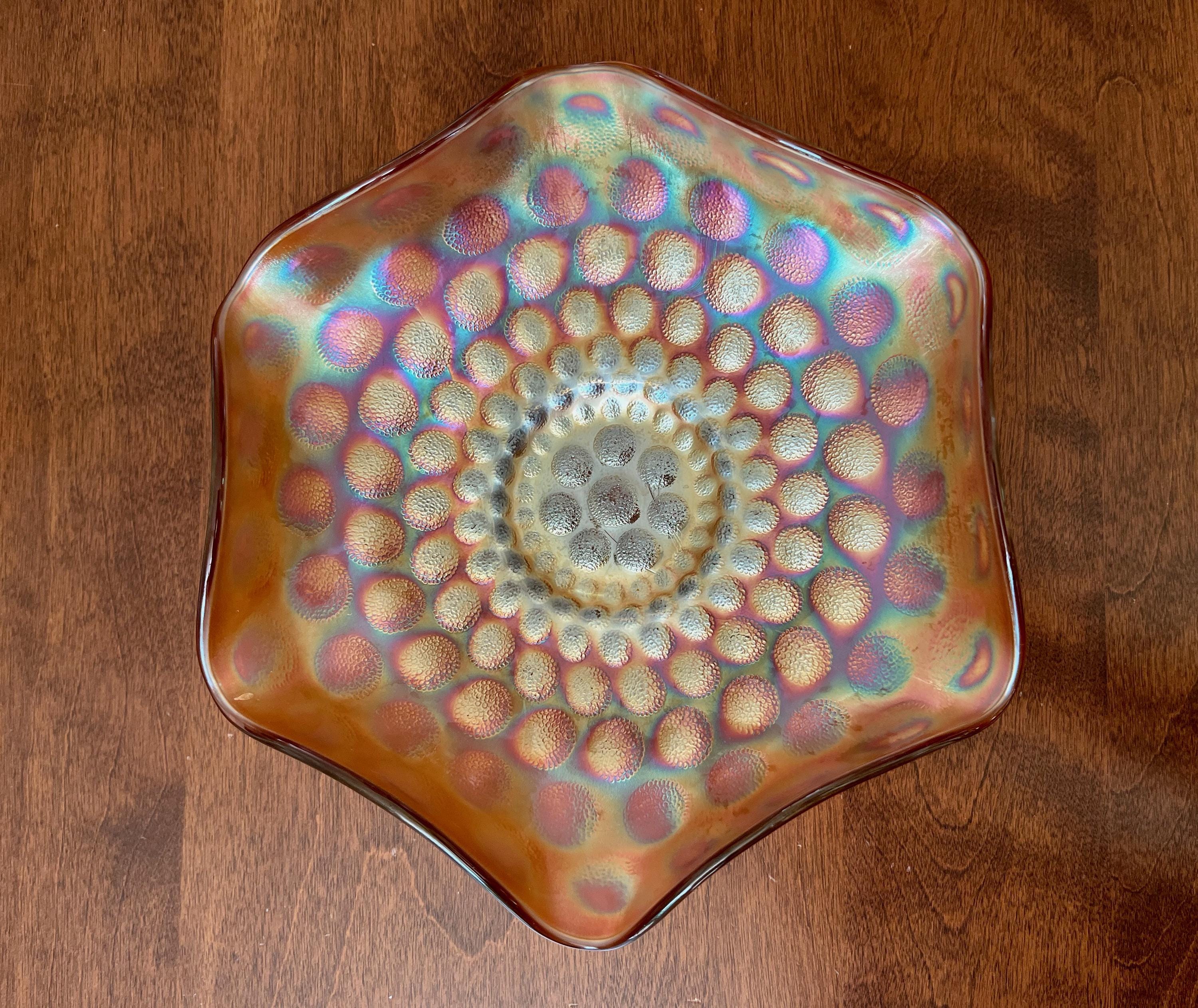 Fenton Coin Dot Dish - Etsy