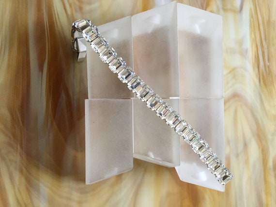 Kramer Clear Rhinestone Bracelet/Kramer Bracelet w