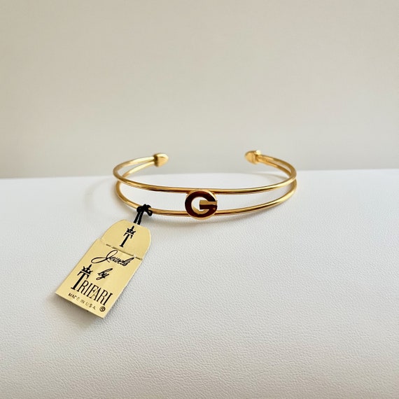 Crown Trifari Bracelet/Vintage Crown Trifari Init… - image 10