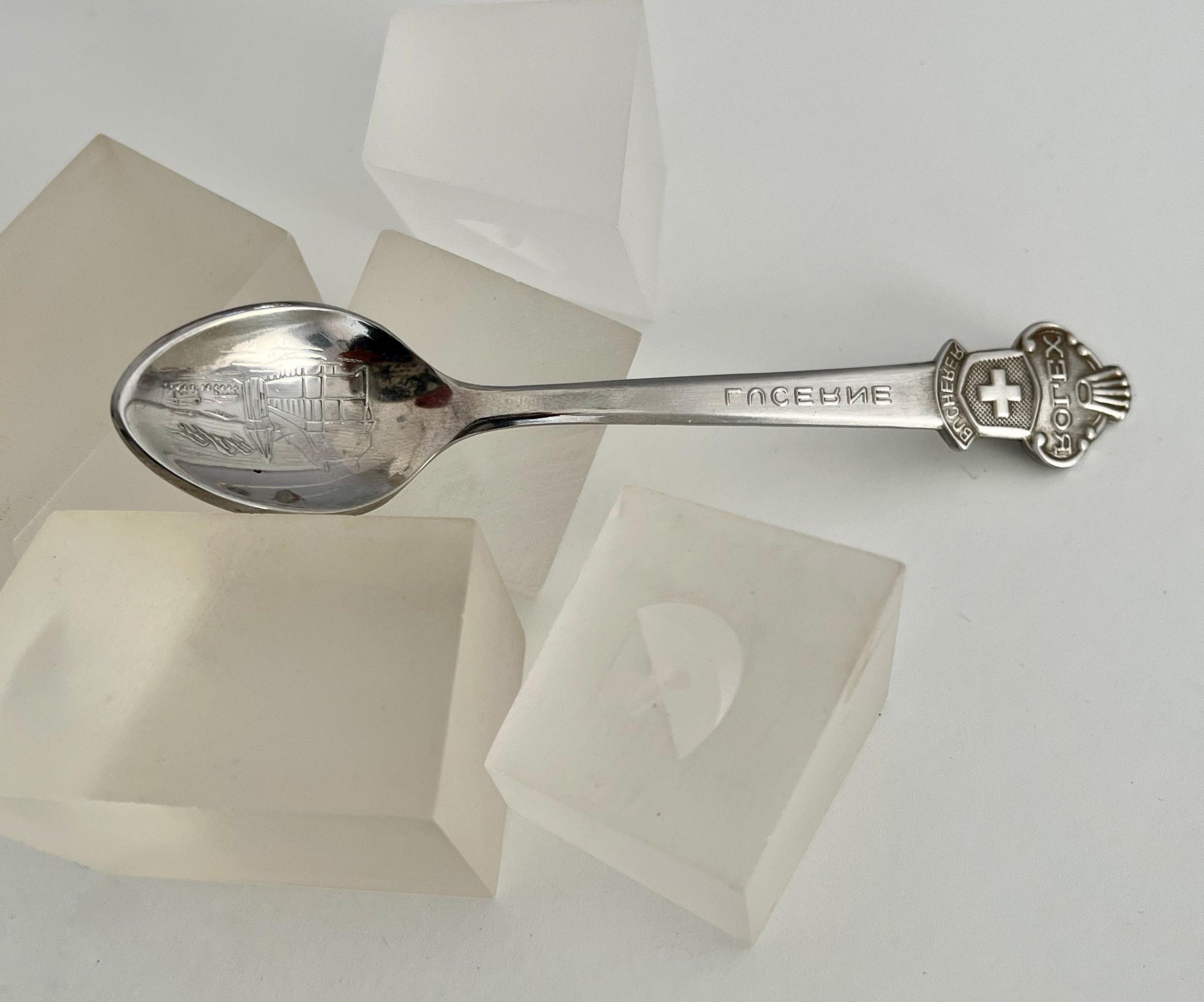 Rolex Spoon, Bucherer Spoon Lucerne Switzerland CB, Rolex Lucerne