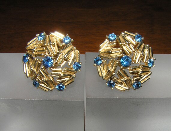 Crown Trifari Earrings/Crown Trifari Earrings w B… - image 2