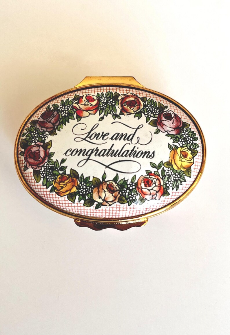 Halcyon Days Enamels Trinket Box - Thumbnail 3