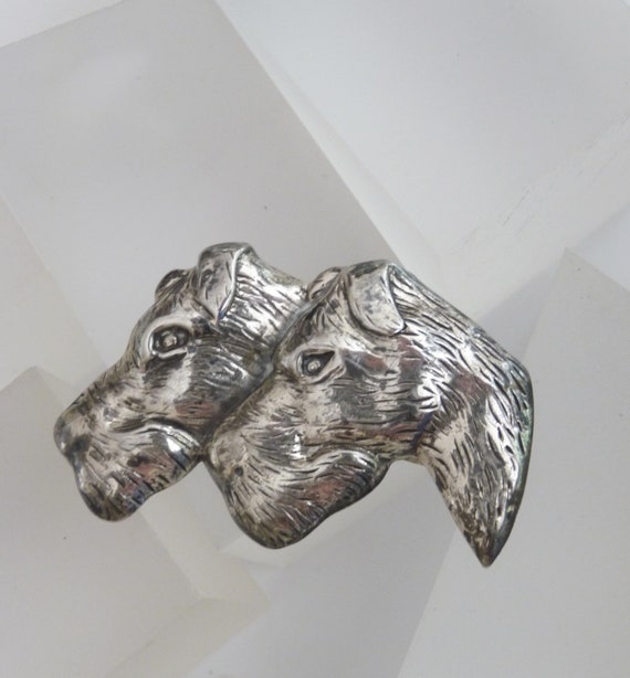 Sterling Silver Dog Pin/LANG Sterling Silver Dog P