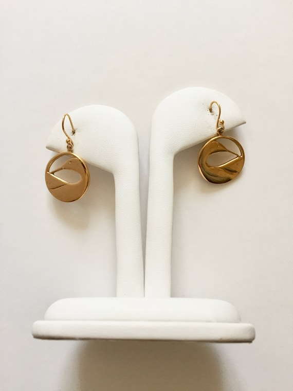 Ken Kantro Gold Plated Earrings/Kenneth Kantro Pr… - image 5