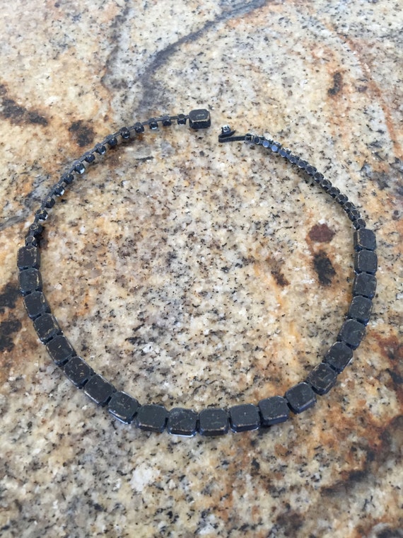 Weiss Black and White Necklace/Weiss Black and Wh… - image 3