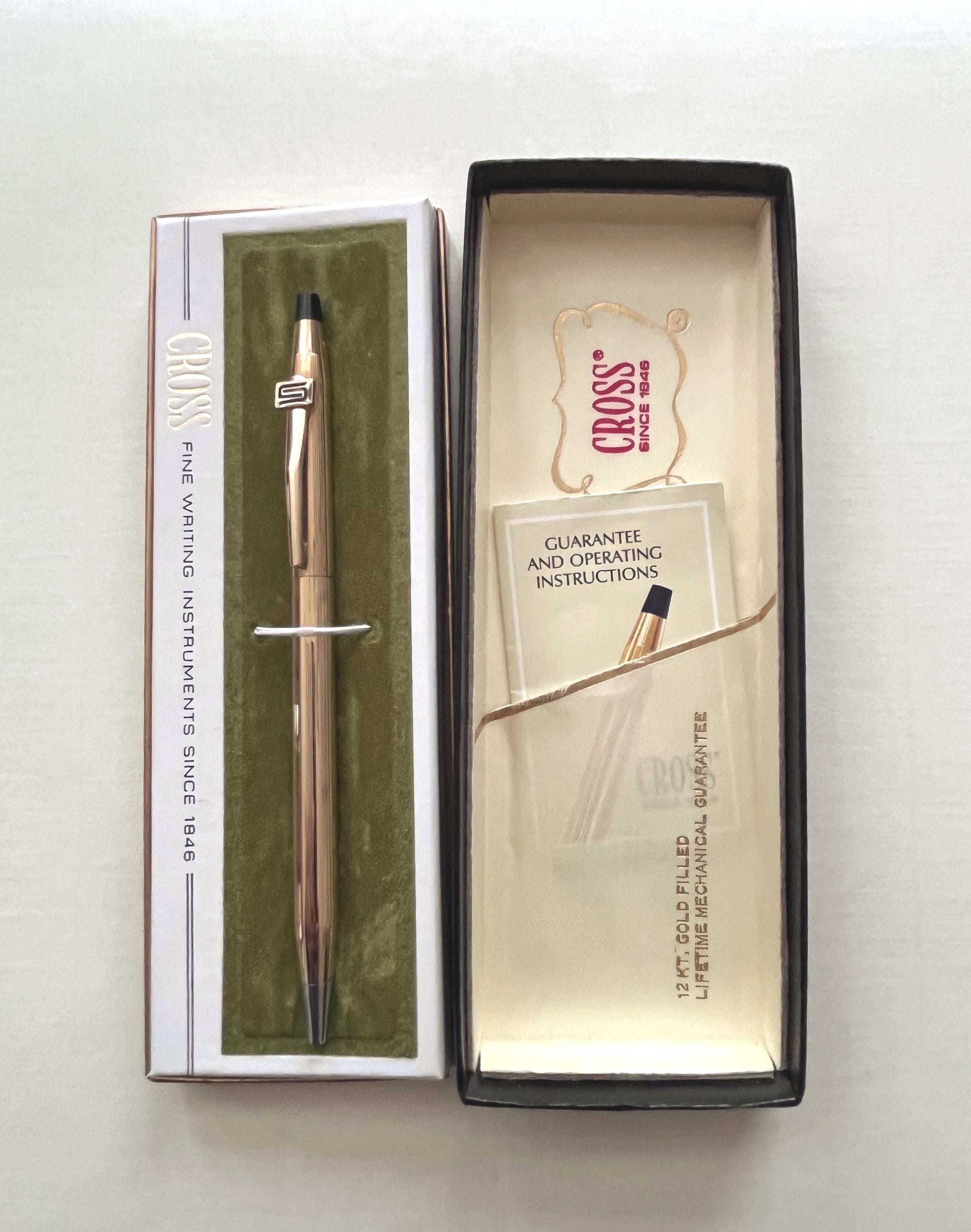 Cross 12k Gold Pen - Etsy