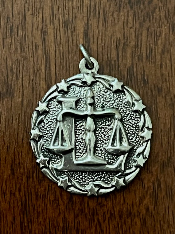 Vintage Silver TAURUS Necklace/TORTOLANI Zodiac P… - image 9