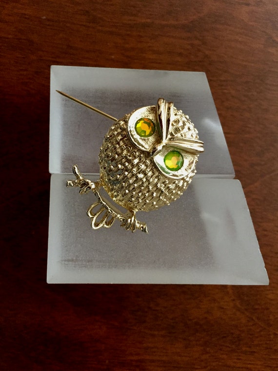 Sarah Coventry Pin/Sarah Coventry OWL Pin/Sarah C… - image 8