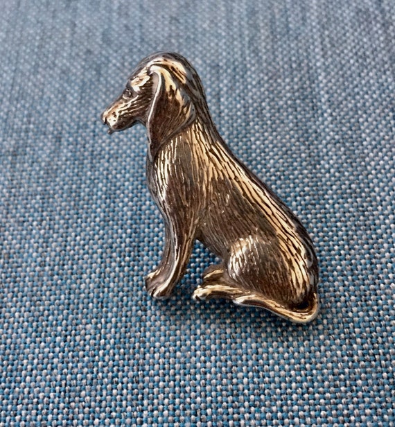 Vintage Jezlaine Sterling Dog Pin/Vintage Jezlain… - image 4