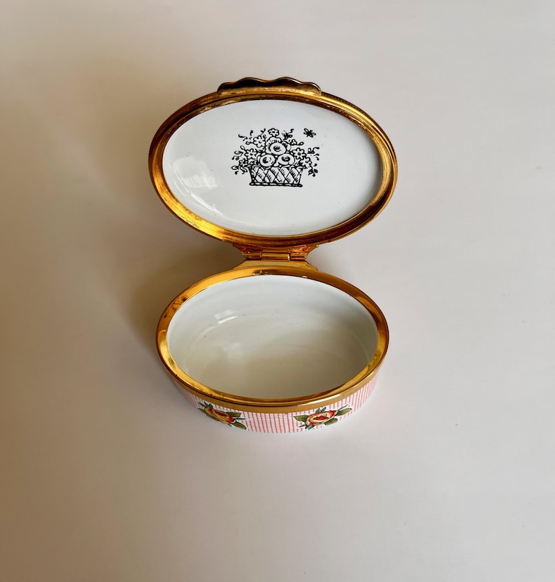Halcyon Days Enamels Trinket Box - Thumbnail 5