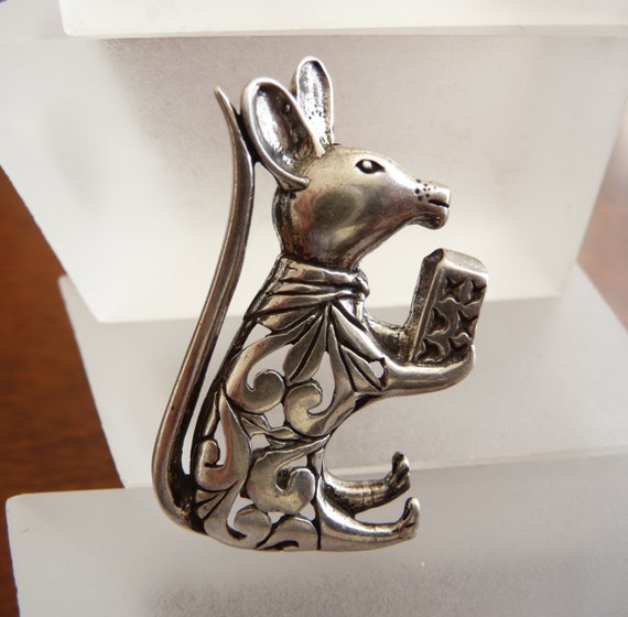 Vintage Jezlaine Sterling Dog Pin/Vintage Jezlain… - image 10