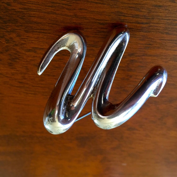 CNA Sterling Silver Initial Pin/CNA Sterling Silv… - image 1