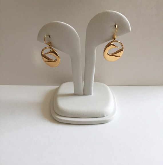 Ken Kantro Gold Plated Earrings/Kenneth Kantro Pr… - image 2