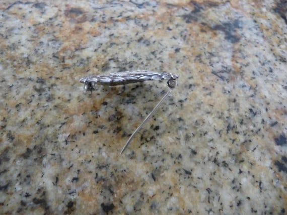 Sterling Silver Initial Pin, Sterling Silver Init… - image 6