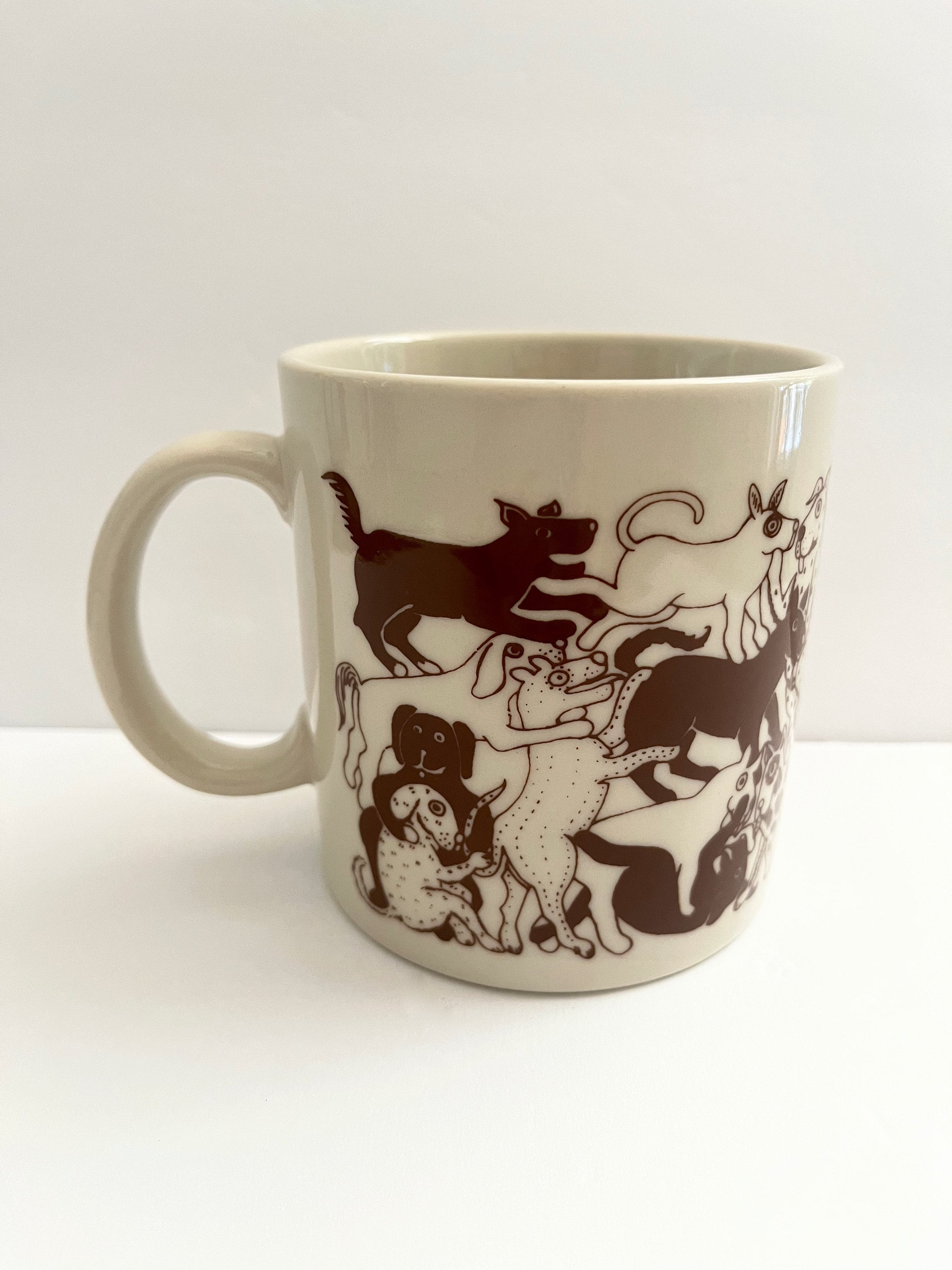 1 mug of coffee food exchange Mug | Maxine's Coffee Shop | 12oz Ceramic Coffee Mug main image 1