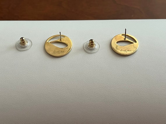 Ken Kantro Gold Plated Earrings/Kenneth Kantro Pr… - image 6