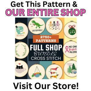 35 Cross Stitch Charts, Counted Cross Stitch Patterns, Quote Cross Stitch Patterns included, Needlework, Instant Download image 4