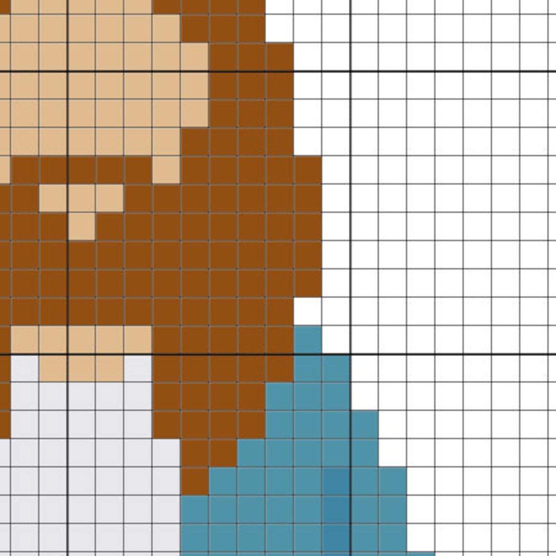 Jesus Christ PDF Cross Stitch Pattern Needlecraft Instant Etsy