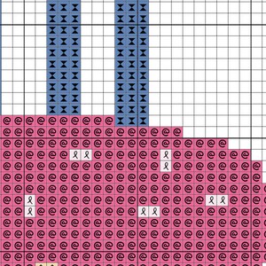 Layered Birthday Cake PDF Cross Stitch Pattern Needlecraft - Instant ...