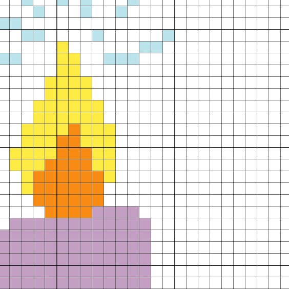 Fun Birthday Cake PDF Cross Stitch Pattern Needlecraft - Instant ...
