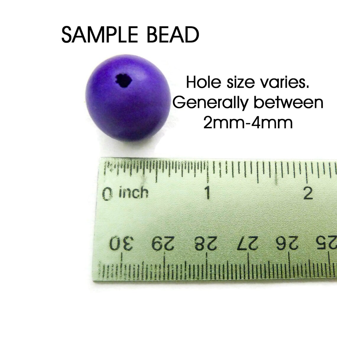 Cuentas de 20 mm Cuentas blancas Cuentas extra grandes | Etsy