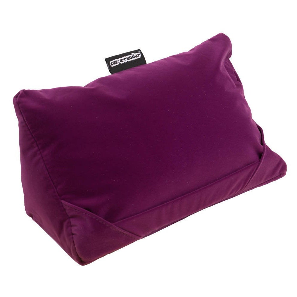 Luxurious Purple Velvet Fabric,2 Positions for Viewing your Device i-Pad Cushion,Tablet Pillow Luxurious Purple Velvet Fabric,2 Positions for Viewing your Device i-Pad Cushion,Tablet Pillow