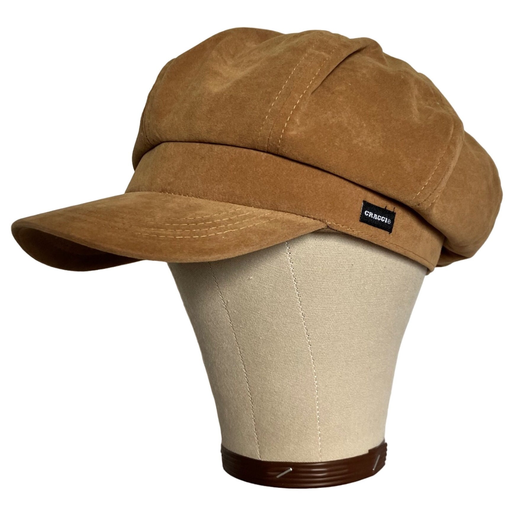 Anthropologie Velvet Bakersboy Cap - gold Women main image 3