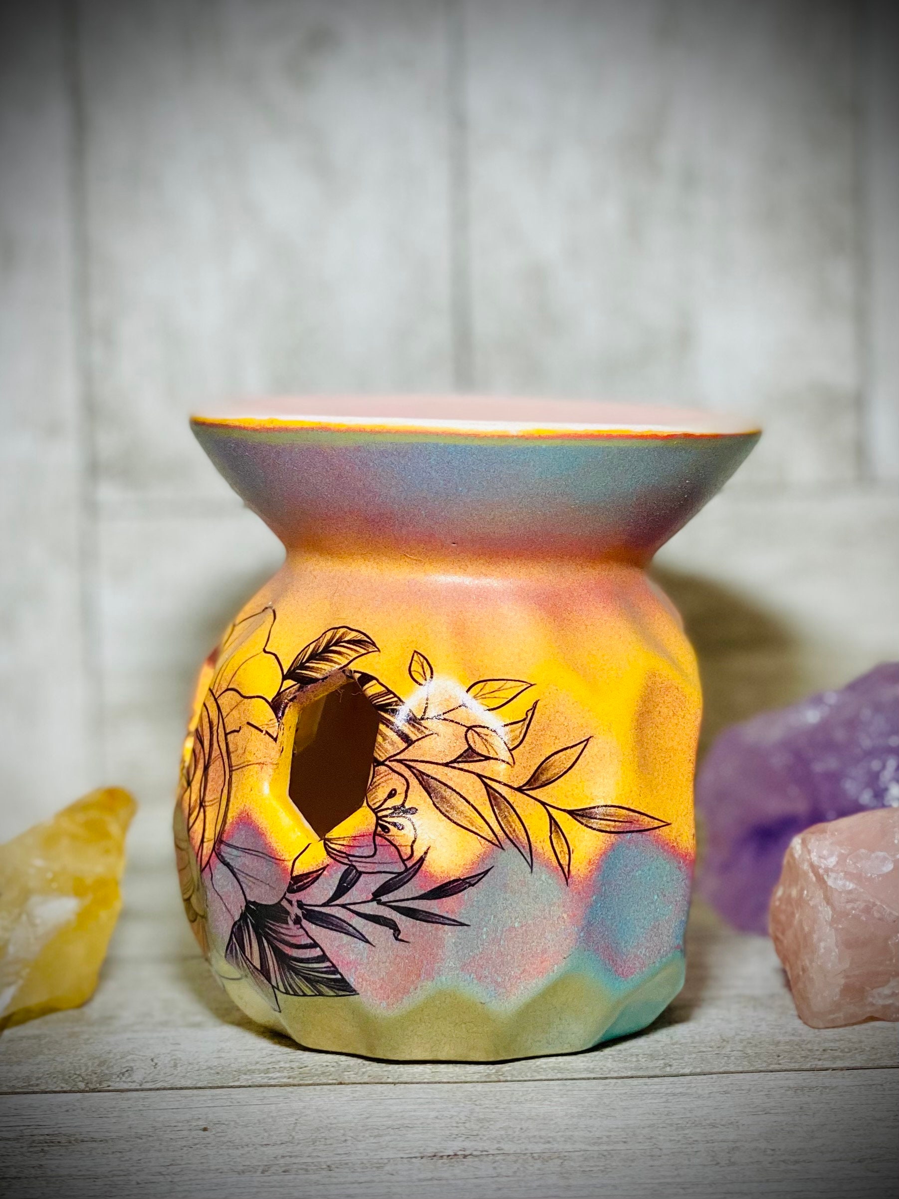 Tea Light Warmer for Aromatherapy Wax Melts Essential Oils Etsy