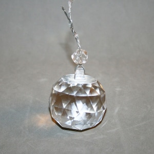 Vintage Italian Faceted Crystal Drop Ball for Chandelier Bohemia Crystal Ball Chandelier Lamp Replacement Supplies -Chandeliers PENDANTS/