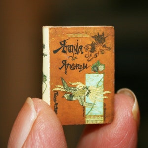 May include: A small, orange-brown book with a bird and floral design on the cover. The title of the book is "Крайняя Ярость" in Cyrillic script.