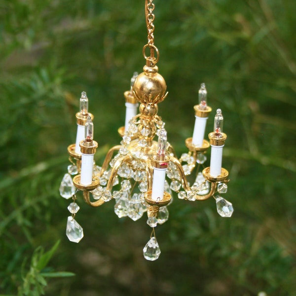 Dollhouse Chandelier Etsy