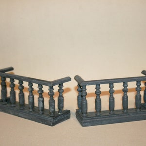 Finestra In Legno Stile Art Dec&ograve; Per Casa Delle Bambole - Scala 1:12 (1